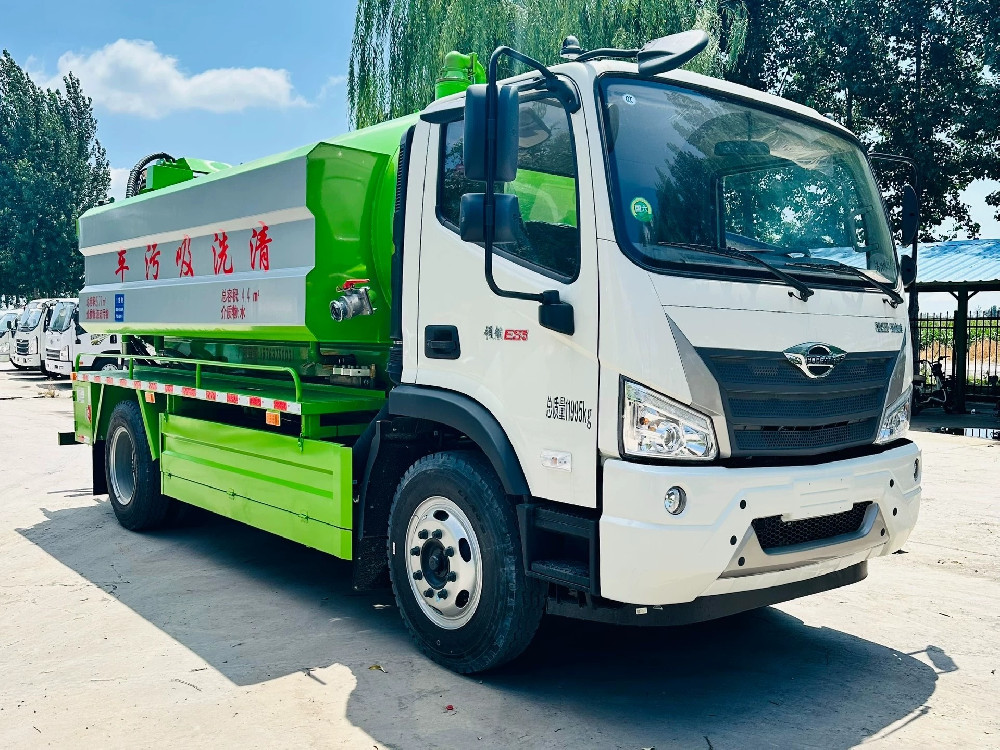 Used 12CBM / 12000L Vacuum Sewage Suction & Jetting Truck | 170HP Euro 6 | Foton Linghang